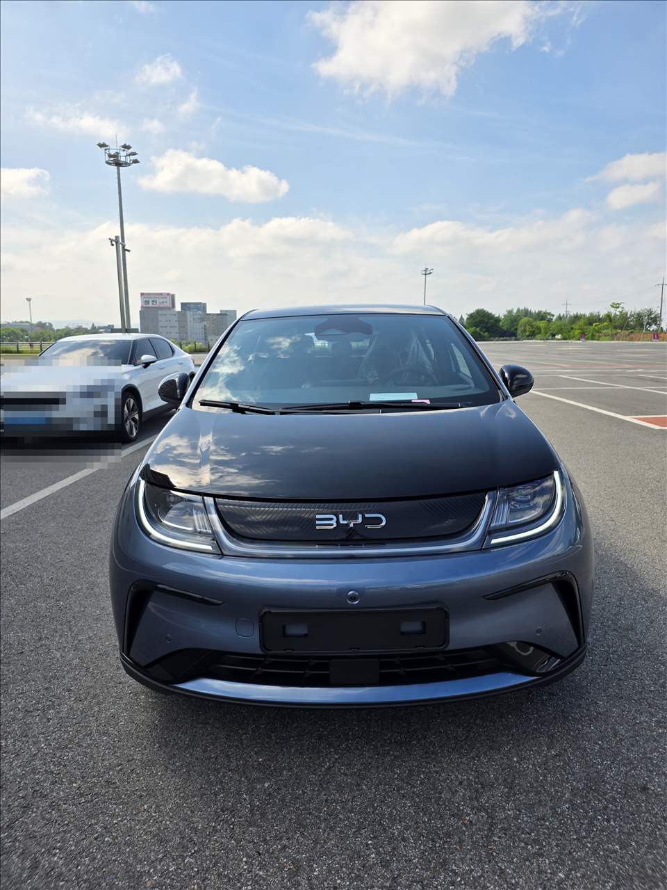 BYD 돌핀 액티브 주차 환경