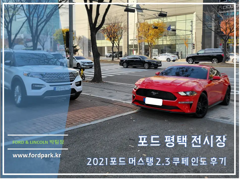 2021 포드 머스탱 2.3 쿠페 인도 후기 포드 평택 전시장